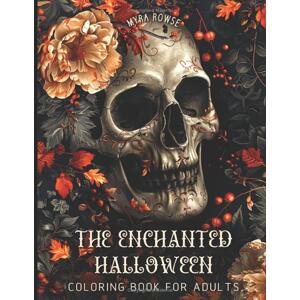 The Enchanted Halloween, antistresové omalovánky, Myra Rowse
