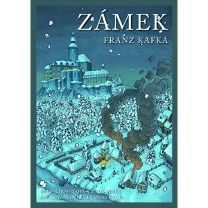 Zámek, literární omalovánky, Blanka Kučerová