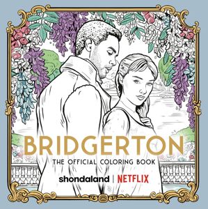 Bridgerton: The Official Coloring Book, antistresové omalovánky, NETFLIX