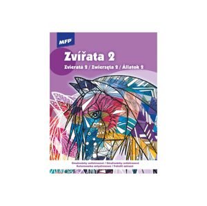Zvířata 2, antistresové omalovánky, MFP
