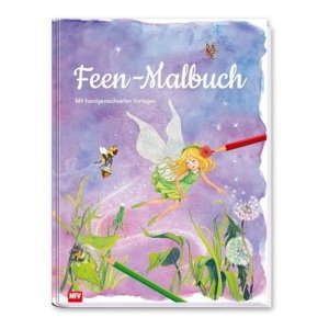 Feen - Malbuch, antistresové omalovánky, kolektiv