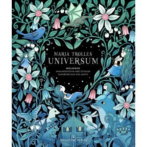 Universum, antistresové omalovánky, Maria Trolle