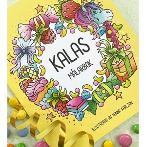 Kalas, antistresové omalovánky, Hanna Karlzon