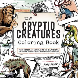The Cryptid Creatures, antistresové omalovánky, Andy Price