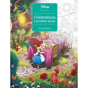 Disney Dreams Celebrations Coloring Book, antistresové omalovánky, Thomas Kinkade