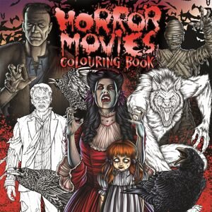 Horror Movies, hororové antistresové omalovánky, kolektiv