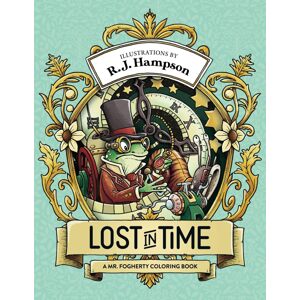 Lost in time, antistresové omalovánky, R.J. Hampson