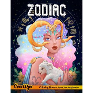 Zodiac, antistresové omalovánky, Coco Wyo