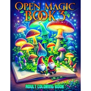 Open Magic Book 3, antistresové omalovánky, Max Brenner