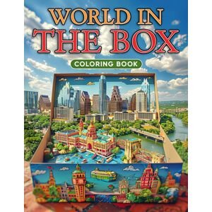 World in the box, antistresové omalovánky, Max Brenner