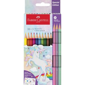 Faber-Castell, 111219, sada pastelek, limitovaná edice jednorožec, 13 ks