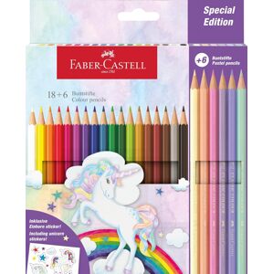 Faber-Castell, 111221, sada pastelek, limitovaná edice jednorožec, 24 ks