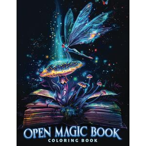 Open Magic Book 4, antistresové omalovánky, Max Brenner