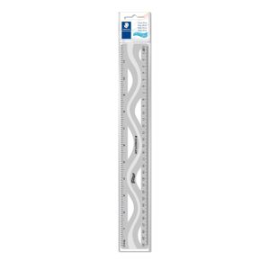 Staedtler, 562 30UF-S, Ultraflex, pružné pravítko, 30 cm, mix barev, 1 ks Barva: Čirá