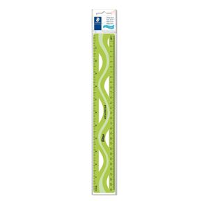 Staedtler, 562 30UF-S, Ultraflex, pružné pravítko, 30 cm, mix barev, 1 ks Barva: Světle zelená