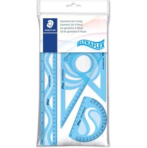 Staedtler, 569PB4UF-S, Ultraflex, sada pružných pravítek, mix barev, 4 ks Barva: Modrá