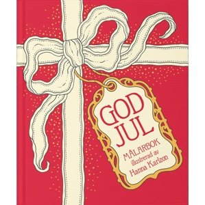 God jul, antistresové omalovánky, Hanna Karlzon