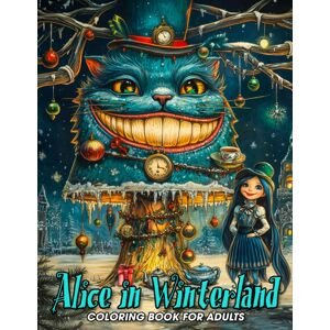 Alice in Winterland, antistresové omalovánky, Max Brenner