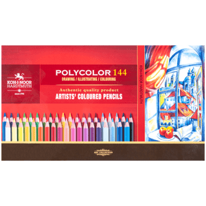 Kohinoor Koh-i-noor, 3828144001PL, Polycolor, souprava uměleckých pastelek, 144 ks