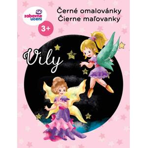 Ditipo, 5426001, černé omalovánky, Víly, A4