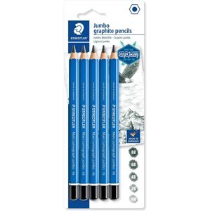 Staedtler, 100J-S BK5, Design Journey, sada Jumbo grafitových tužek Lumograph, 5 ks