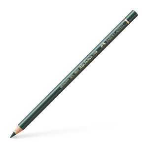 Faber-Castell, 110066, Polychromos, umělecké pastelky nejvyšší kvality, různé barvy, 1 ks Barva: Juniper Green 165