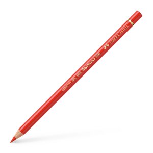 Faber-Castell, 110066, Polychromos, umělecké pastelky nejvyšší kvality, různé barvy, 1 ks Barva: Light Cadmium Red 117