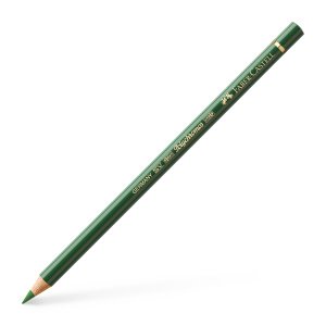 Faber-Castell, 110066, Polychromos, umělecké pastelky nejvyšší kvality, různé barvy, 1 ks Barva: Permanent Green Olive 167