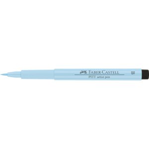 Faber-Castell, 167403, Pitt Artist Pen, popisovač se štětečkovým hrotem (brush), 1 ks Barva: Ice blue 148