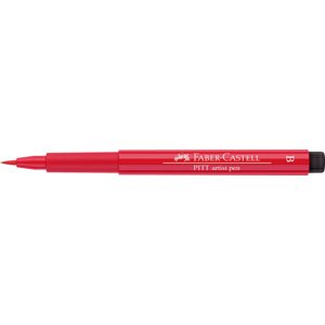 Faber-Castell, 167403, Pitt Artist Pen, popisovač se štětečkovým hrotem (brush), 1 ks Barva: Pale geranium lake 121