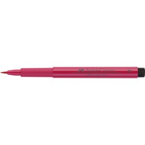 Faber-Castell, 167403, Pitt Artist Pen, popisovač se štětečkovým hrotem (brush), 1 ks Barva: Pink carmine 127