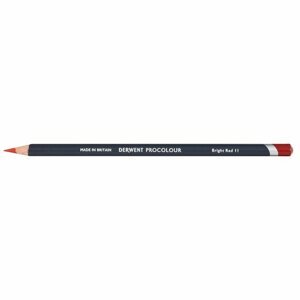 Derwent, Procolour, umělecké pastelky, kusové, 1 ks Barva: Bright red 11
