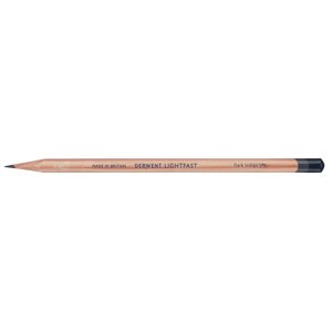 Derwent, Lightfast, umělecké pastelky, kusové, 1 ks BArva: Dark Indigo