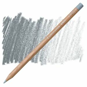 Caran d´Ache Caran d'Ache, 6901, Luminance, umělecké pastelky nejvyšší kvality, kusové, 1 ks Barva: Steel Grey 004