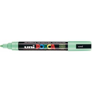 Uni-ball, PC-5M, Posca, akrylový popisovač, kusový, 1 ks Barva: Světle zelená