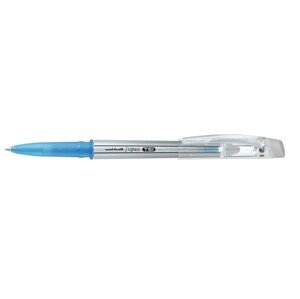 Uni-ball Uni ball, UF-220-07, gelové gumovací pero, 1 ks Barva: Světle modrá