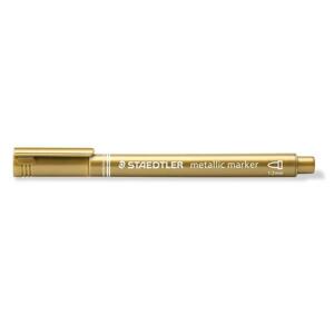 Staedtler, 8323, Metallic marker, metalický popisovač, 1 ks Barva Gelová pera: Zlatá