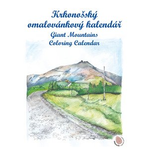 Oblak Krkonošský omalovánkový kalendář, univerzální kalendárium, Blanka Kučerová