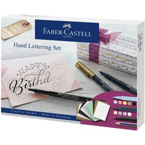 Faber-Castell, 267103, Hand lettering set, kaligrafická sada, 12 ks