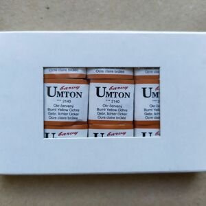 Umton, mistrovské akvarelové barvy, 1/2 pánvička, 2,6 ml, 1 ks Barva Umton: 2140 Okr červený