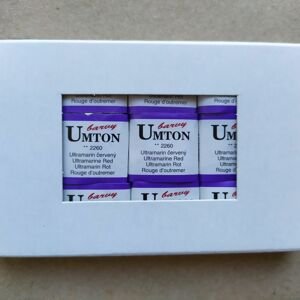 Umton, mistrovské akvarelové barvy, 1/2 pánvička, 2,6 ml, 1 ks Barva Umton: 2260 Ultramarin červený