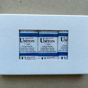 Umton, mistrovské akvarelové barvy, 1/2 pánvička, 2,6 ml, 1 ks Barva Umton: 2800 Kobalt Atlantik