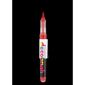 Karin, PIGMENT DECO BRUSH, akrylové štětečkové popisovače, mix barev, 1 ks Barva Karin Akryl: red 032U