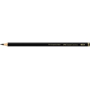Faber-Castell, Pitt Graphite Matt, matná grafitová tužka, výběr tvrdostí, 1 ks Tvrdost tužek: 10B