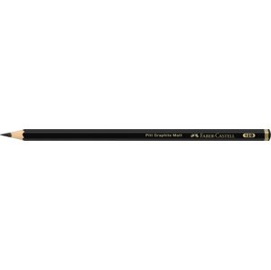Faber-Castell, Pitt Graphite Matt, matná grafitová tužka, výběr tvrdostí, 1 ks Tvrdost tužek: 12B