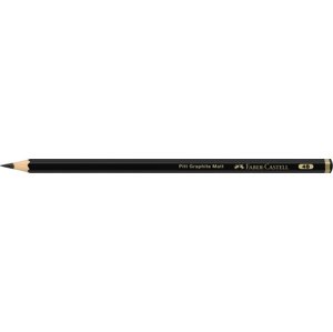 Faber-Castell, Pitt Graphite Matt, matná grafitová tužka, výběr tvrdostí, 1 ks Tvrdost tužek: 4B