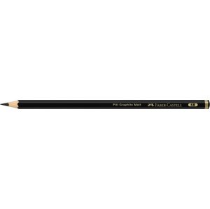 Faber-Castell, Pitt Graphite Matt, matná grafitová tužka, výběr tvrdostí, 1 ks Tvrdost tužek: 6B