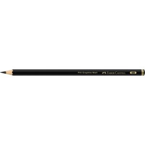 Faber-Castell, Pitt Graphite Matt, matná grafitová tužka, výběr tvrdostí, 1 ks Tvrdost tužek: 8B