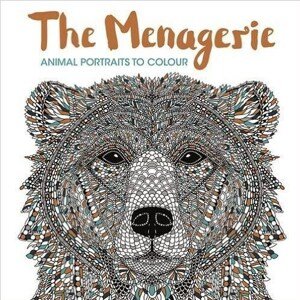 The Menagerie, antistresové omalovánky, Richard Merritt