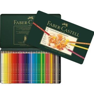 Faber-Castell Faber-Castell, 110036, Polychromos, umělecké pastelky nejvyšší kvality, 36 ks